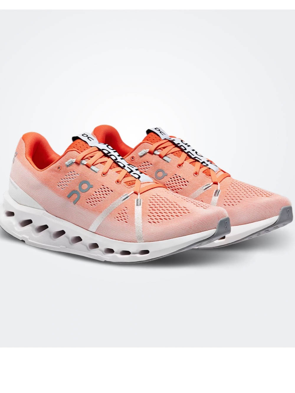 On Running Cloudsurfer  Coral Athletic Running Shoes